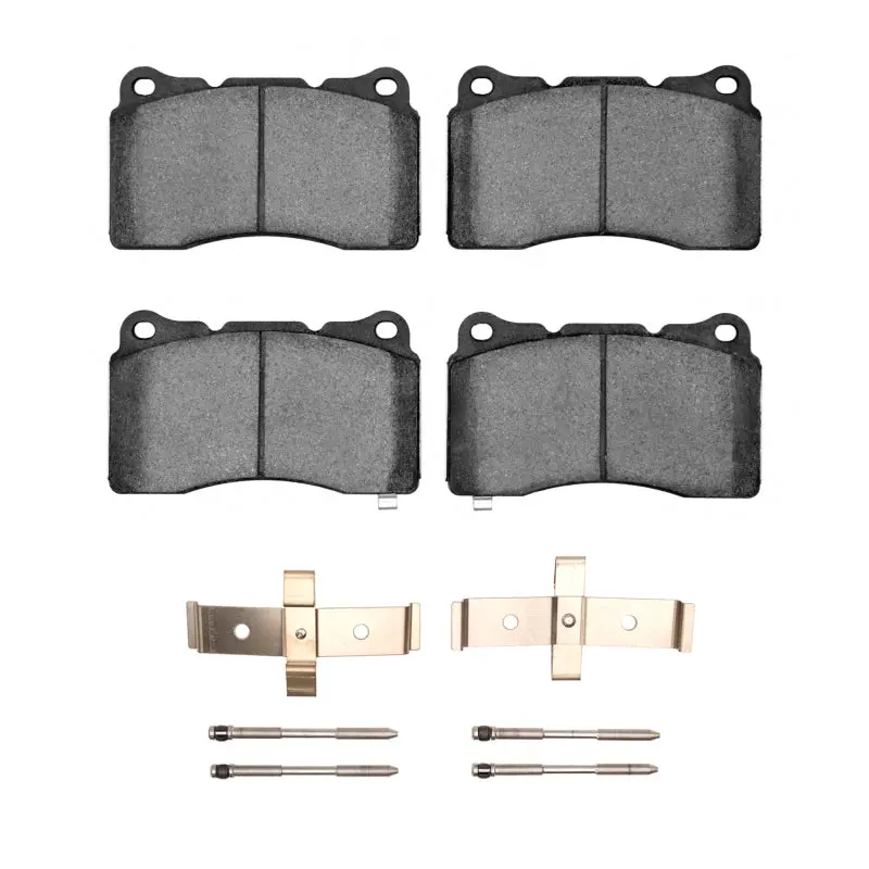 R1 10-16 Hyundai Genesis Coupe Front Ceramic Brake Pads & Hardware Kit 1
