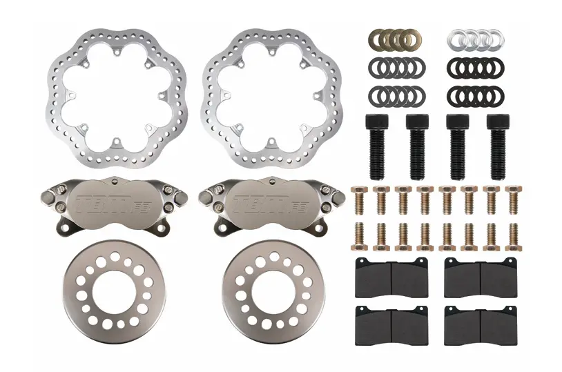 Sportsman Hd (Big Ford Old Housing Ends) F3 4 Piston Drag Brake Kit 1