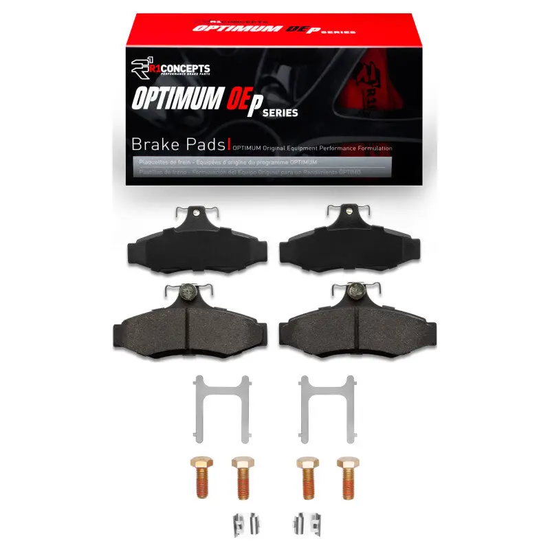 R1 97-04 Daewoo Leganza Rear Optimum Oe Pads & Hardware Kit 1
