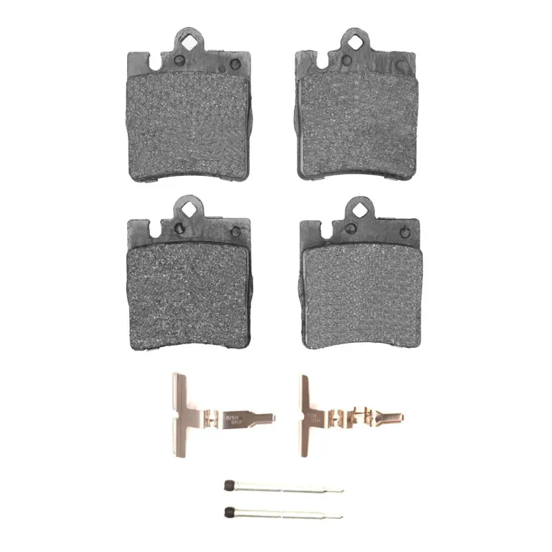R1 1996-2011 Mercedes-Benz C230 Rear R1 Semi Met Pads & Hardware Kit 1