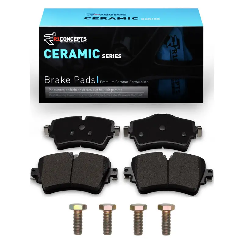 R1 2014-2021 Mini Cooper Clubman Front R1 Ceramic Pads & Hardware Kit 1