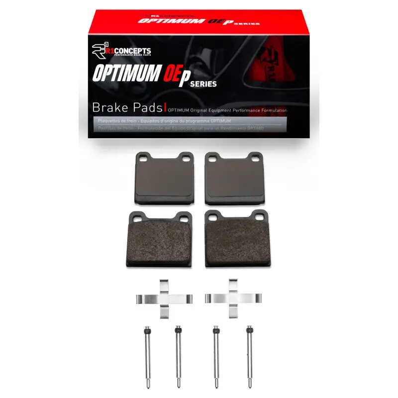 R1 75-04 Volvo Gle Rear Optimum Oe Pads & Hardware Kit 1