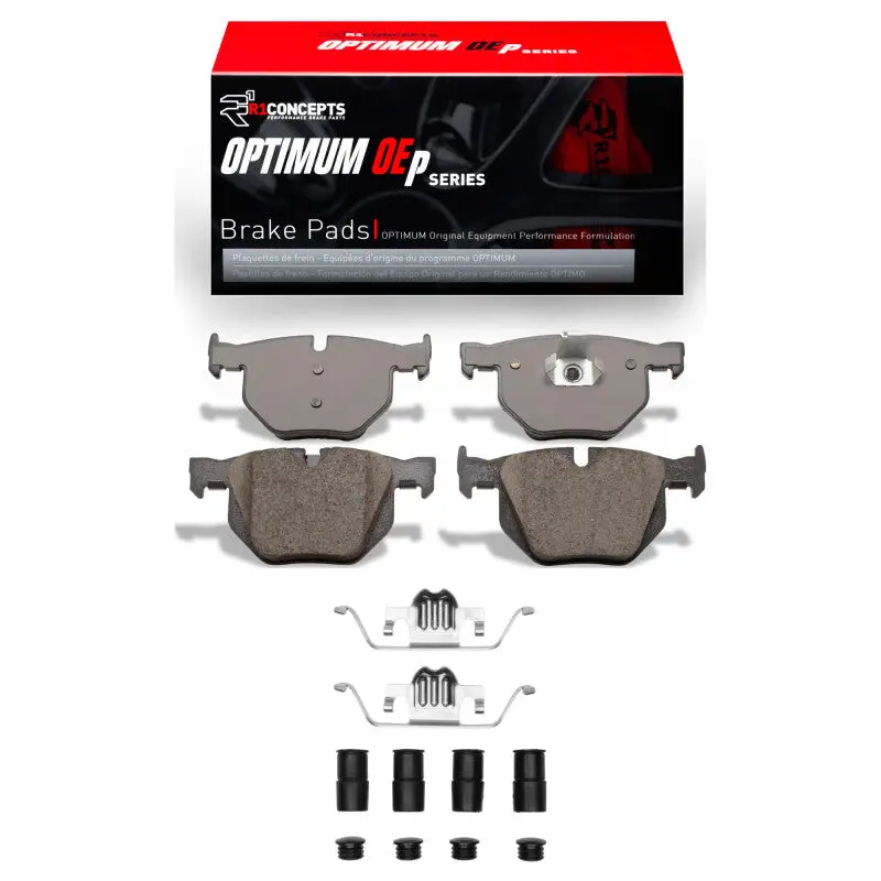 R1 08-19 Bmw X6 Rear Optimum Oe Pads & Hardware Kit 1