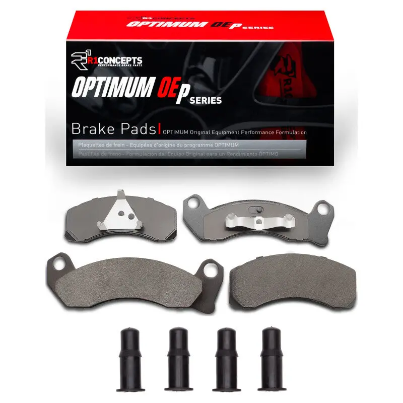 R1 81-94 Ford Crown Victoria Front Optimum Oe Pads & Hardware Kit 1