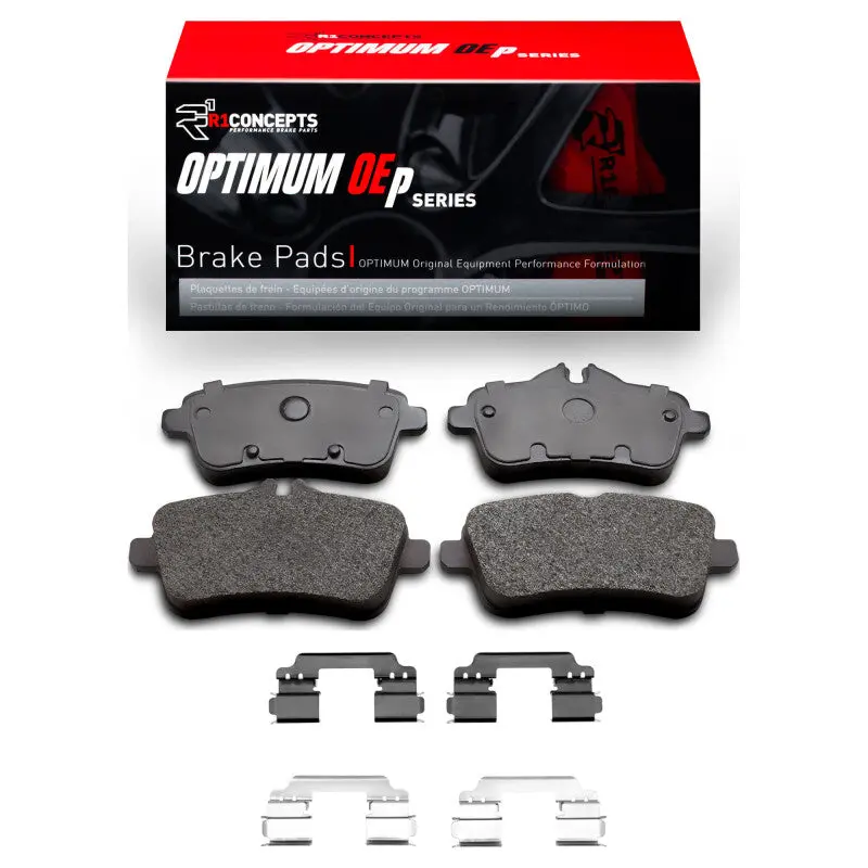 R1 2012-2019 Mercedes-Benz Gle63 Amg Rear R1 Optimum Oe Pads & Hardware Kit 1