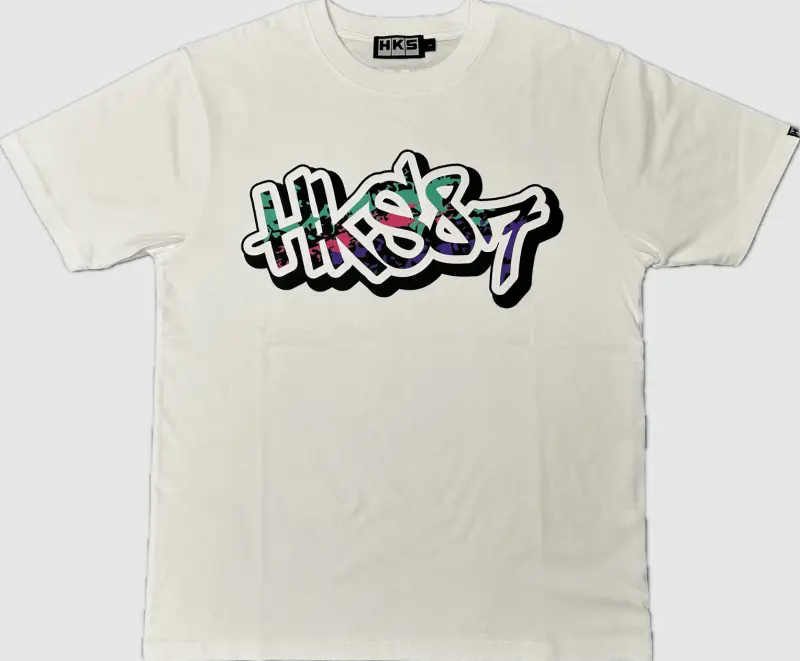 Hks T-Shirt 87Paint White Xl 1