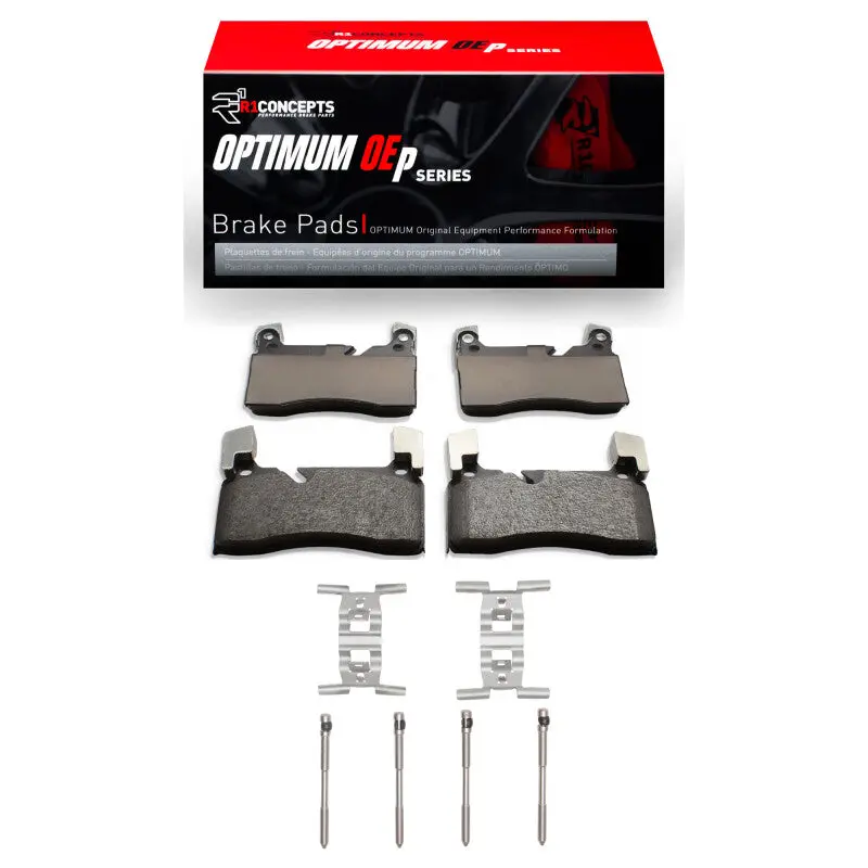 R1 11-15 Mercedes-Benz Sls Amg Rear Optimum Oe Pads & Hardware Kit 1