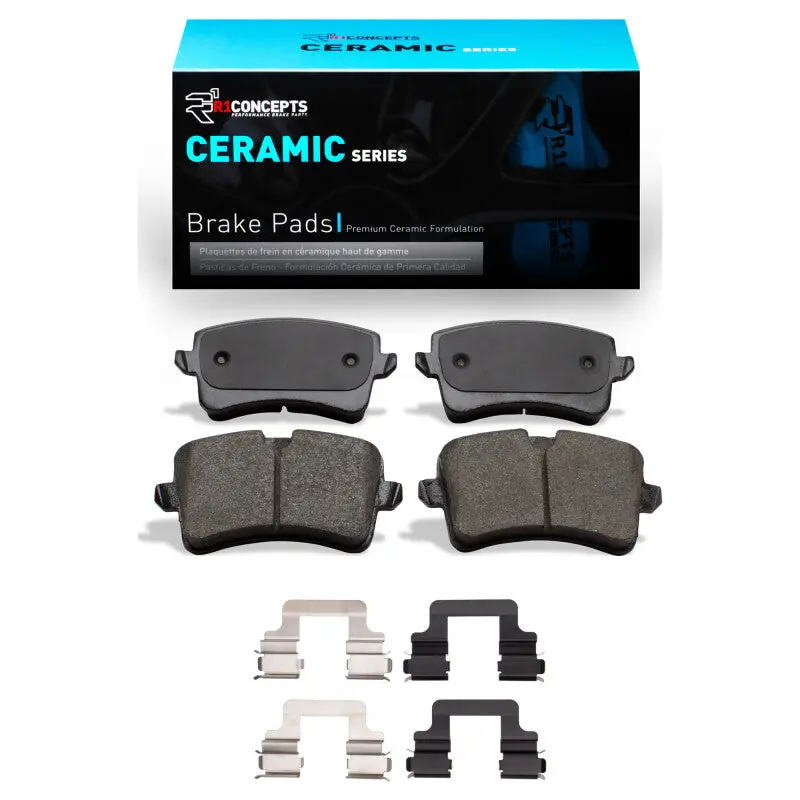 R1 08-17 Audi Sq5 Rear Ceramic Pads & Hardware Kit 1