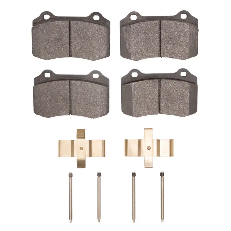 R1 1992-2002 Dodge Viper Front R1 Optimum Oe Pads & Hardware Kit 1