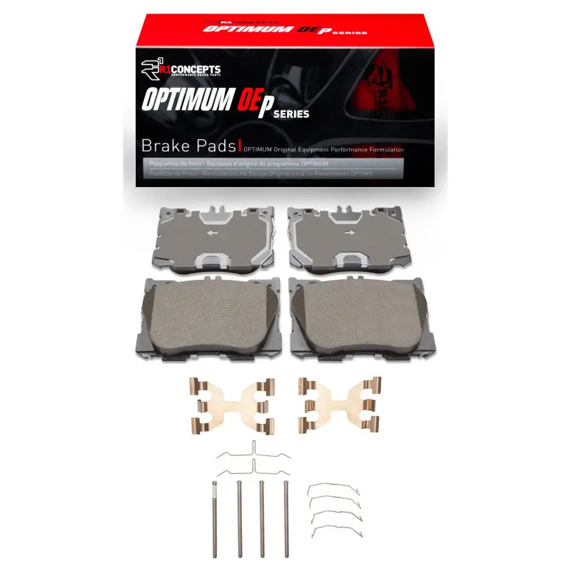 R1 16-23 Mercedes-Benz Cls450 Front Optimum Oe Pads & Hardware Kit 1