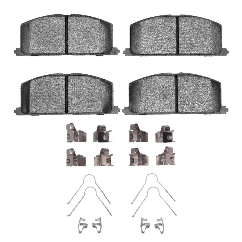 R1 83-95 Chevrolet Nova Front Optimum Oe Brake Pads & Hardware Kit 1