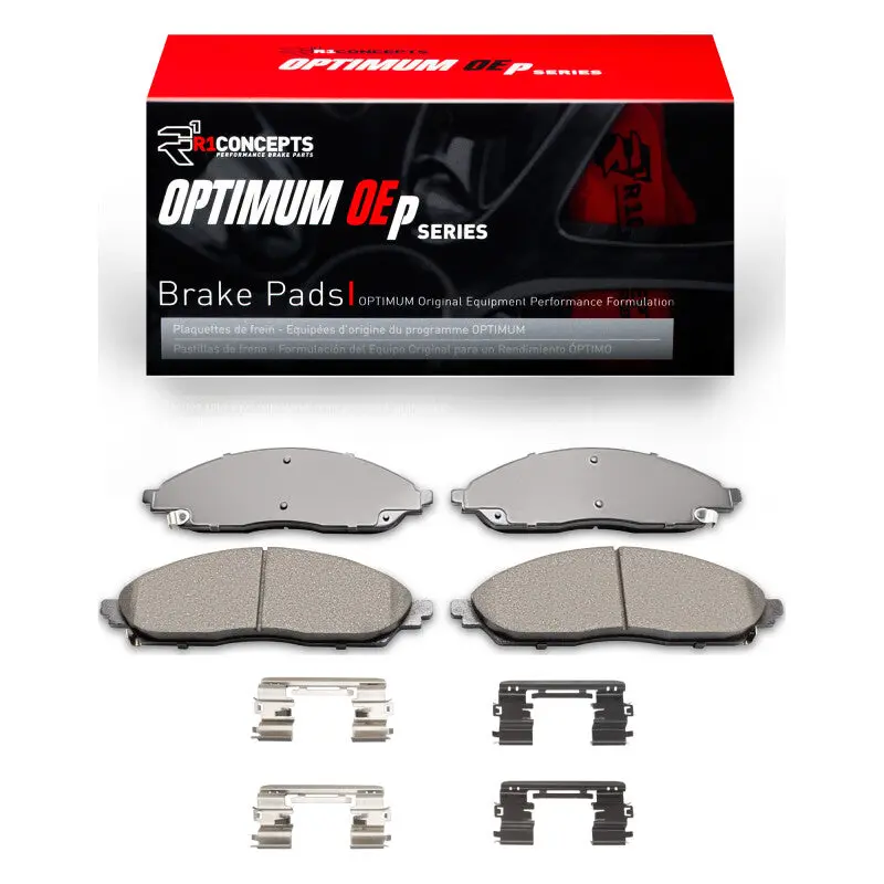 R1 2020-2025 Chrysler Pacifica Front R1 Optimum Oe Pads & Hardware Kit 1