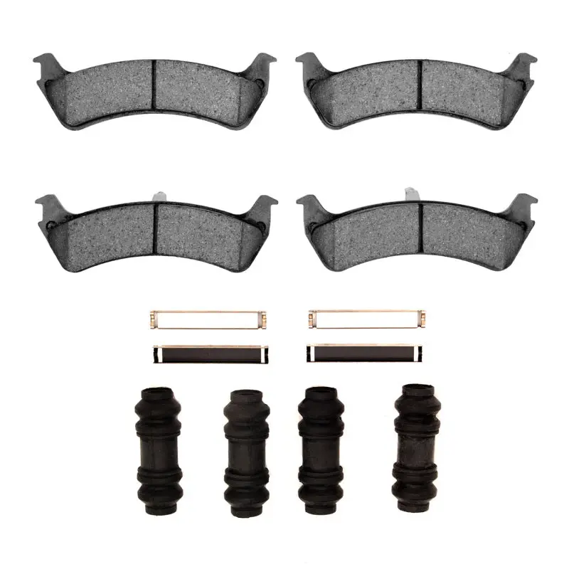 R1 95-02 Ford Explorer Sport Rear Semi Met Pads & Hardware Kit 1