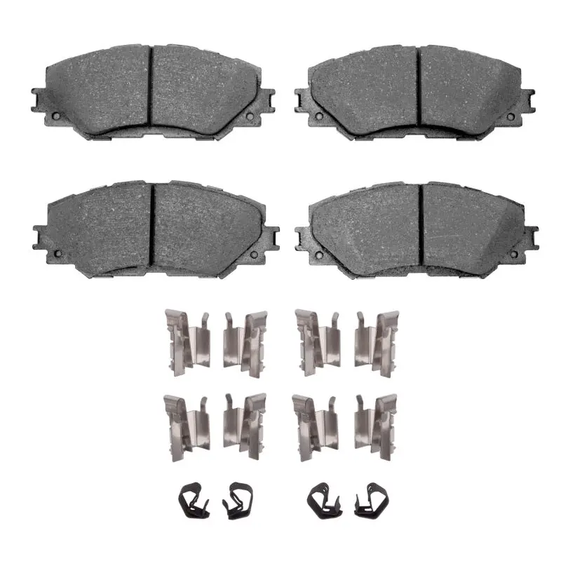 R1 2006-2019 Lexus Hs250h Front R1 Semi Met Pads & Hardware Kit 1