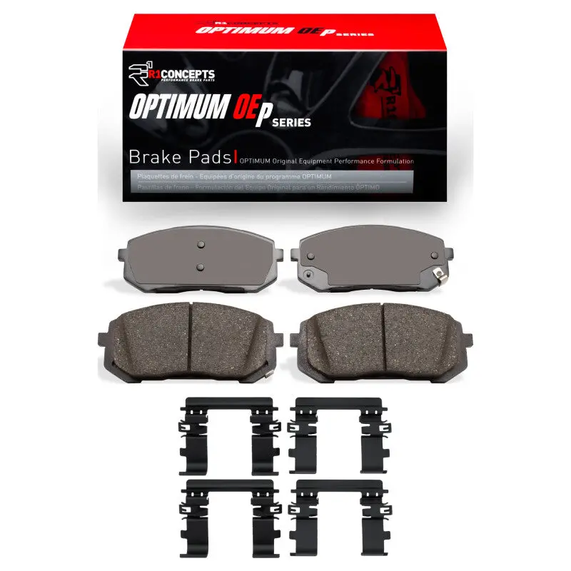 R1 21-25 Hyundai Elantra Front Optimum Oe Pads & Hardware Kit 1
