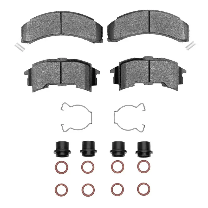 R1 84-88 Pontiac 6000 Rear Semi Met Pads & Hardware Kit 1