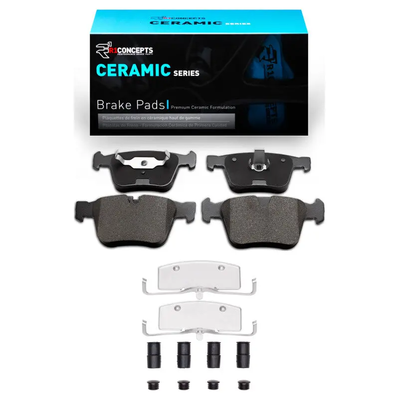 R1 07-14 Mercedes-Benz Ml63 Amg Rear Ceramic Pads & Hardware Kit 1