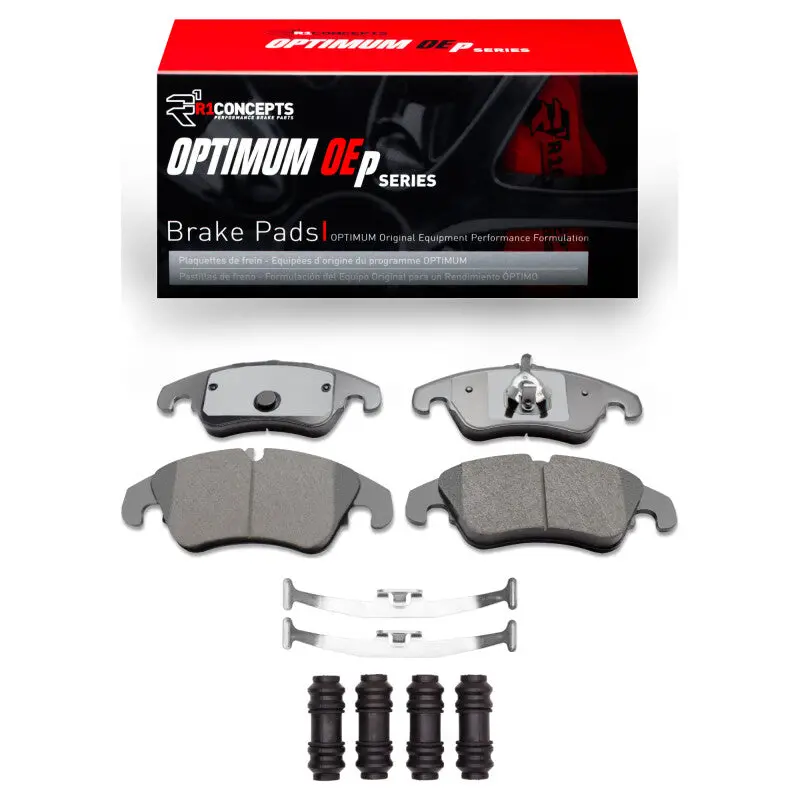 R1 09-17 Audi Q5 (Usa/Canada Excl Hybrid) Front Optimum Oe Pads & Hardware Kit 1