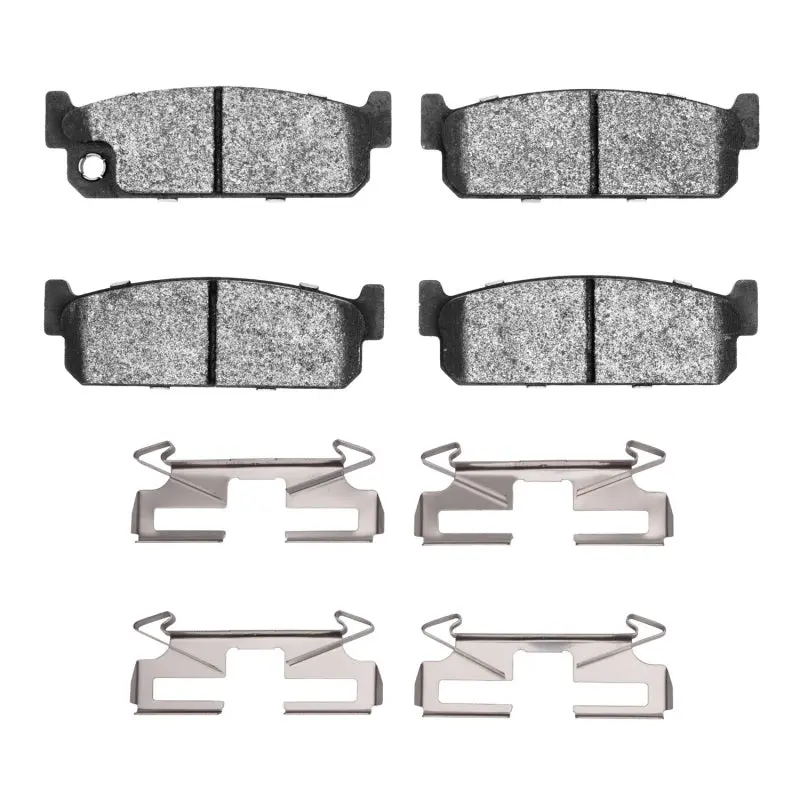 R1 90-93 Infiniti Q45 Rear Semi Met Pads & Hardware Kit 1