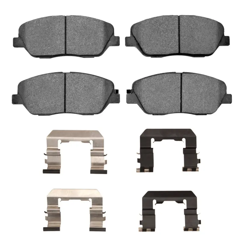 R1 09-10 Kia Borrego Front Ceramic Pads & Hardware Kit 1