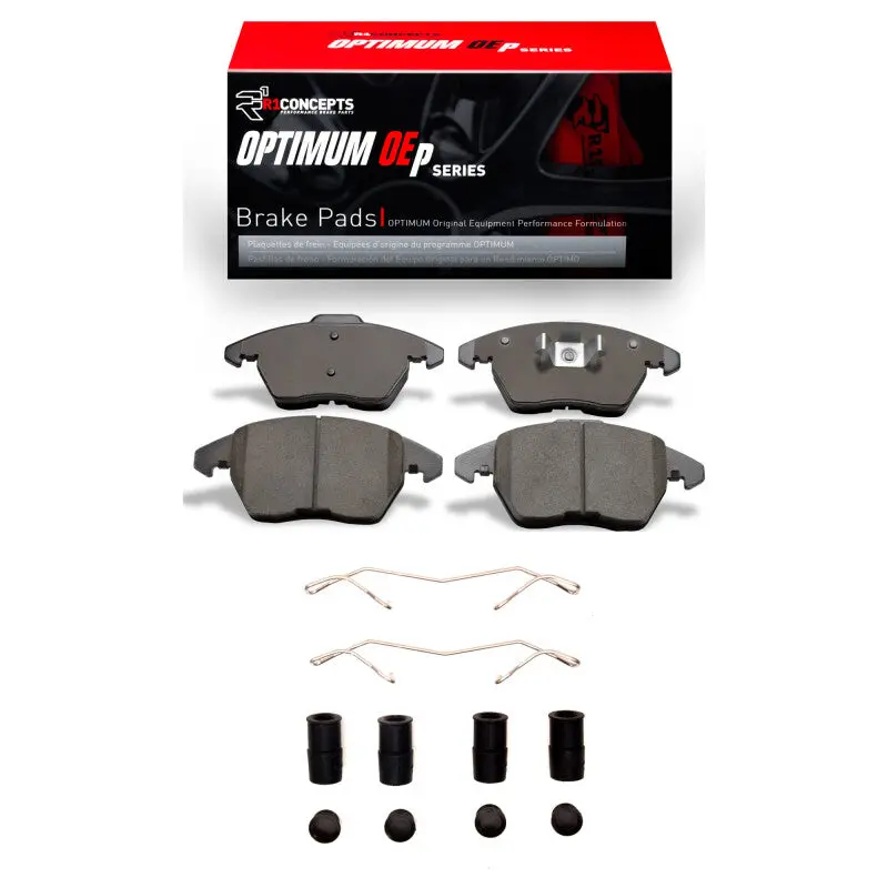 R1 05-19 Volkswagen Jetta Sedan Front Optimum Oe Pads & Hardware Kit 1