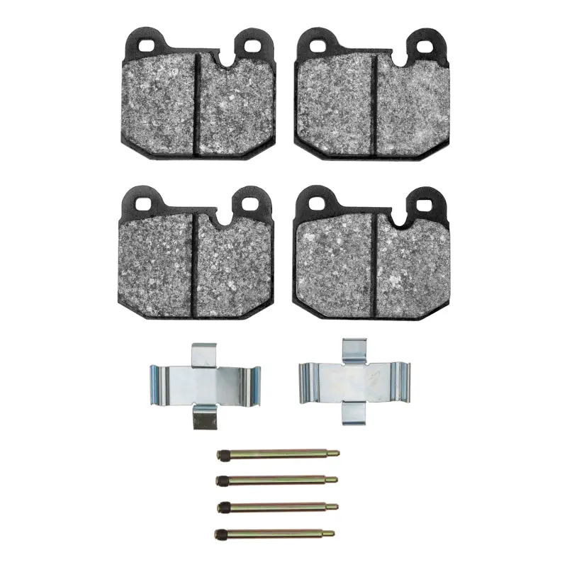 R1 76-77 Bmw 320I (Usa/Canada) Front Semi Met Pads & Hardware Kit 1