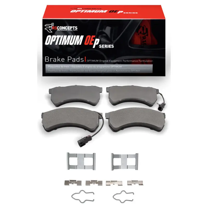 R1 16-24 Freightliner Mt55 Front/Rear Optimum Oe Pads & Hardware Kit 1