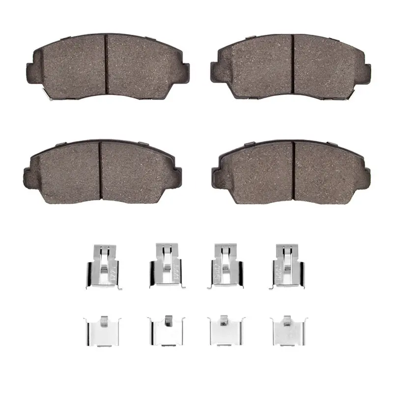 R1 86-93 Mazda B2600 Front Semi Met Pads & Hardware Kit 1