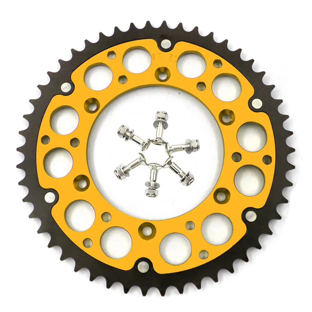 Kke 44T/48T/49T/50T/51T Gold Rear Sprocket For Suzuki 1