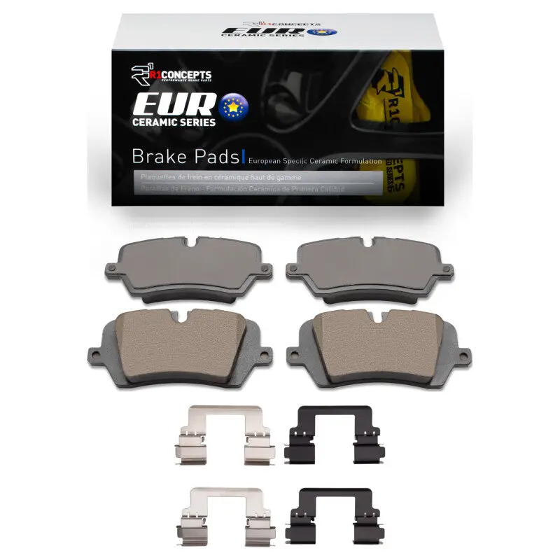 R1 2013-2025 Land Rover Range Rover Sport Rear R1 Euro Ceramic Pads & Hardware Kit 1