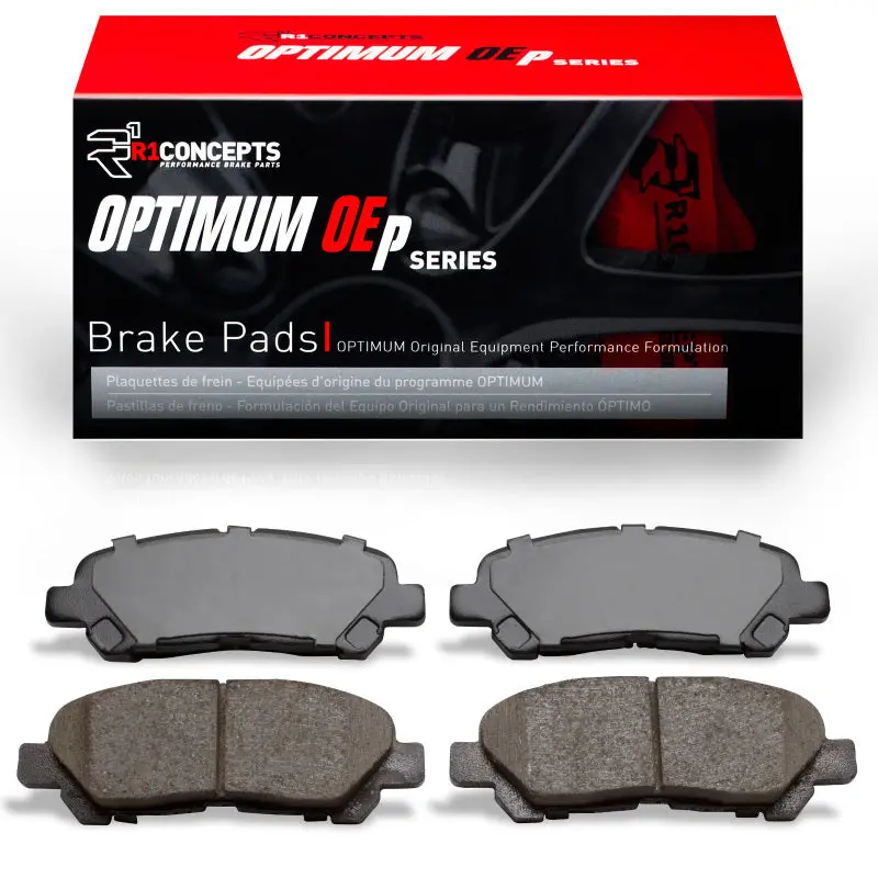 R1 08-13 Toyota Highlander Rear R1 Optimum Oe Brake Pads 1