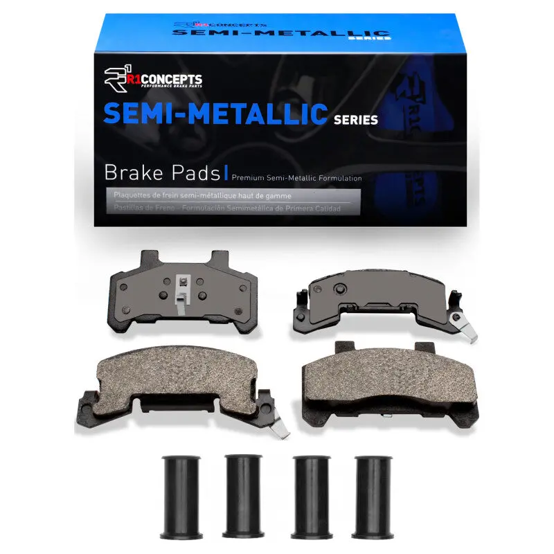 R1 82-91 Buick Skylark Front Semi Met Pads & Hardware Kit 1