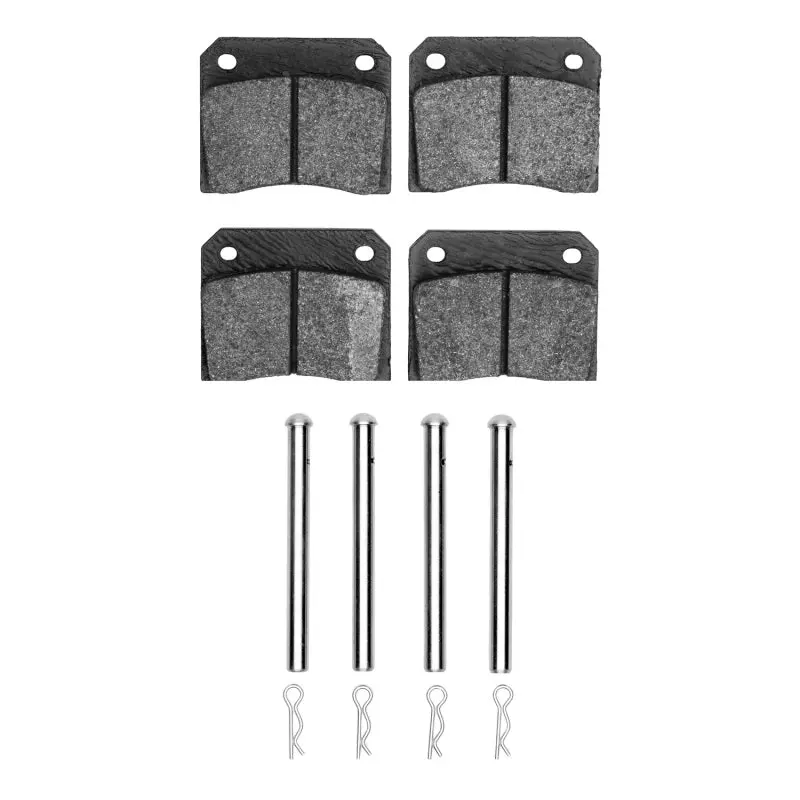 R1 68-83 Delorean Dmc 12 Rear Semi Met Pads & Hardware Kit 1