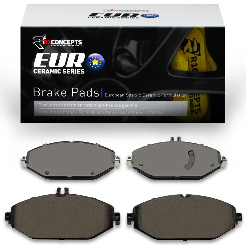R1 15-23 Mercedes-Benz E300 Front Euro Ceramic Brake Pads 1