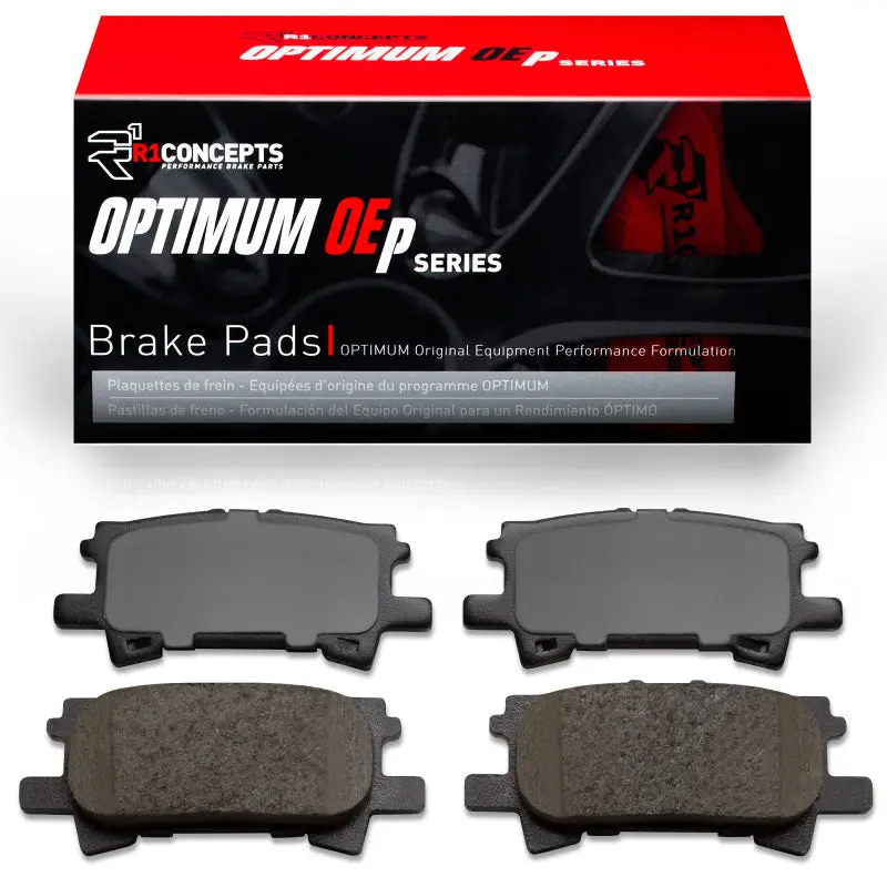 R1 04-09 Lexus Rx350 Rear R1 Optimum Oe Brake Pads 1