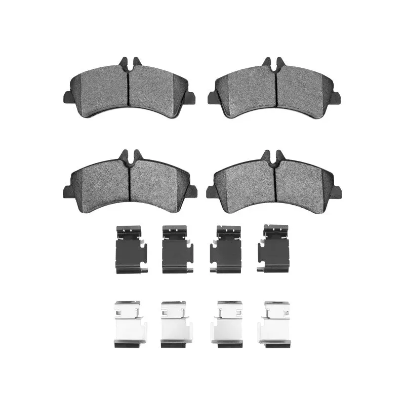 R1 06-18 Dodge Sprinter 3500 Rear Ceramic Pads & Hardware Kit 1