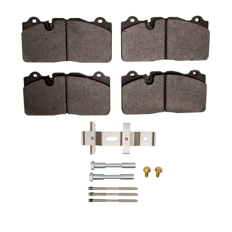 R1 09-19 Chevrolet Corvette Front Semi Met Pads & Hardware Kit 1