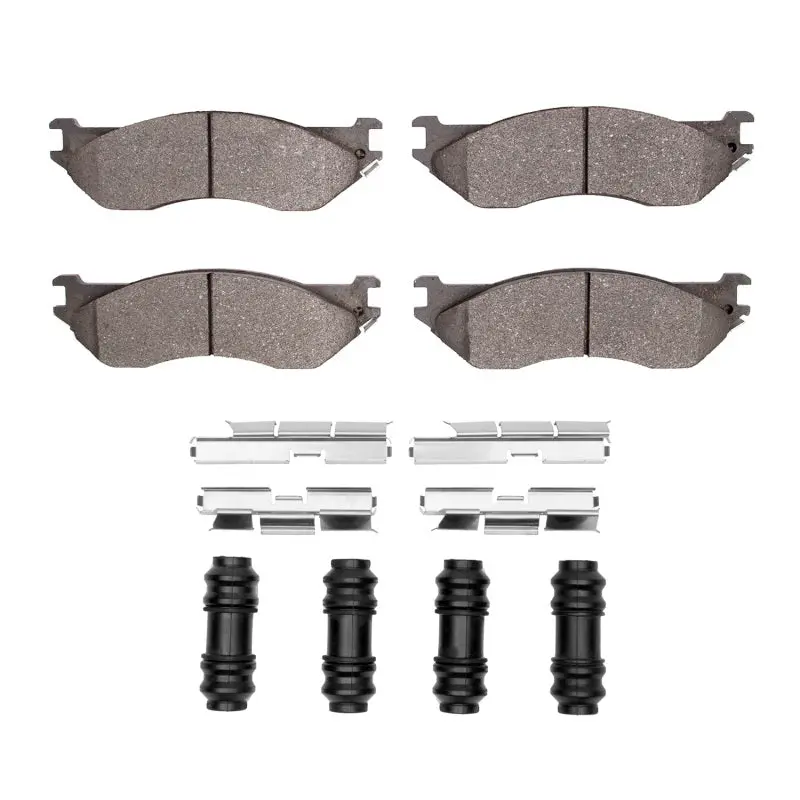 R1 02-06 Dodge Durango Front Semi Met Pads & Hardware Kit 1