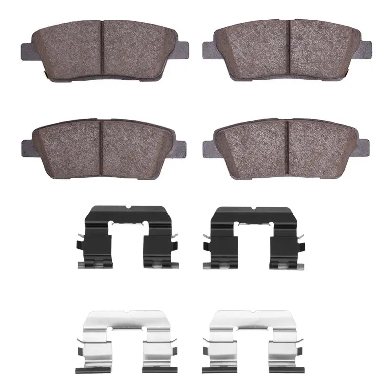 R1 2010-2017 Genesis G80 Rear R1 Ceramic Pads & Hardware Kit 1