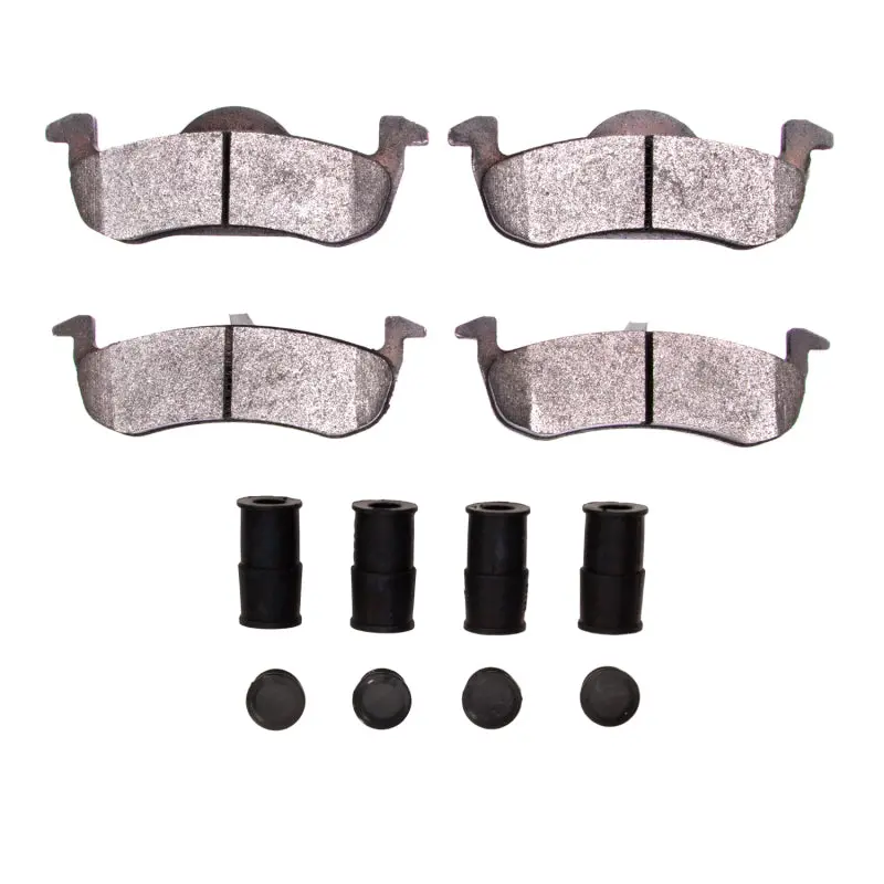 R1 07-17 Ford Expedition Rear Ceramic Brake Pads & Hardware Kit 1