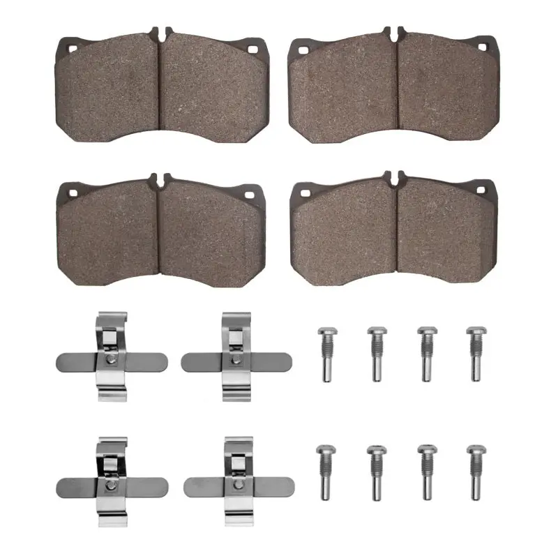 R1 13-25 Audi S8 Front Semi Met Pads & Hardware Kit 1