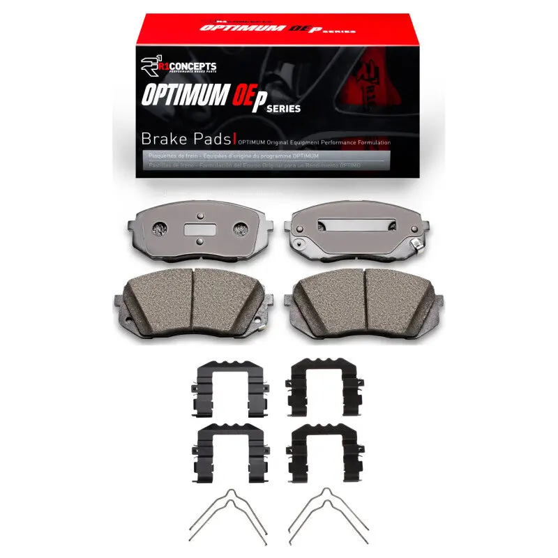 R1 16-20 Hyundai Sonata Front Optimum Oe Pads & Hardware Kit 1