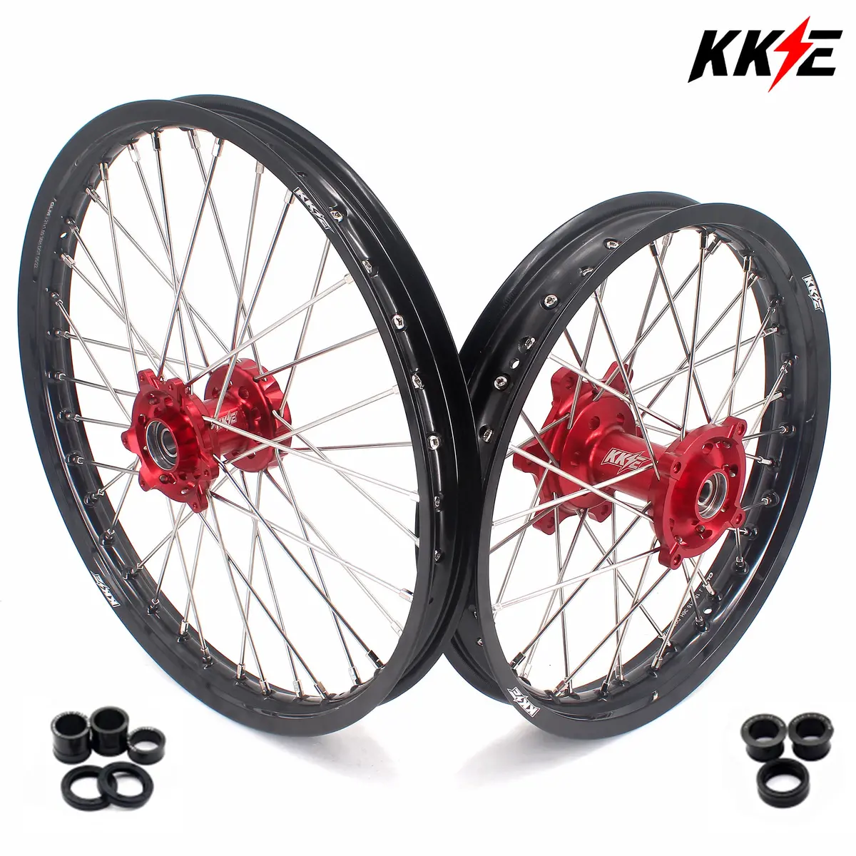 Kke 21×1.6/18×2.15 For Honda Crf250l 2017 2018 2019 2020 Off Road Wheels 1