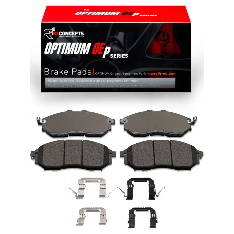 R1 05-13 Infiniti Fx45 Front Optimum Oe Pads & Hardware Kit 1