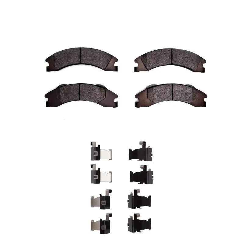 R1 08-25 Ford E-150 Rear Ceramic Pads & Hardware Kit 1