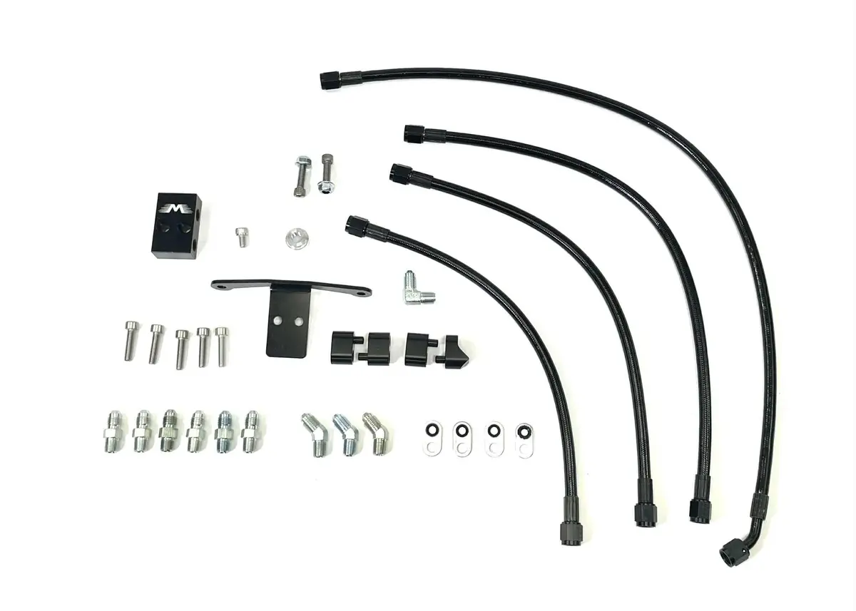 Motion Raceworks Steam Kit Coolant Crossover 2650 Supercharger 1