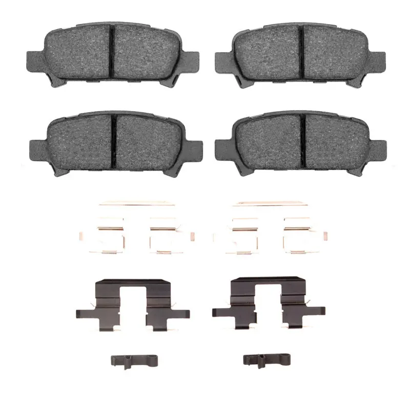 R1 98-06 Subaru Baja Rear Optimum Oe Pads & Hardware Kit 1