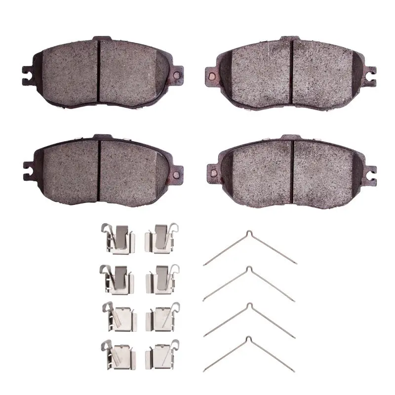 R1 93-94 Lexus Ls400 Front Optimum Oe Pads & Hardware Kit 1