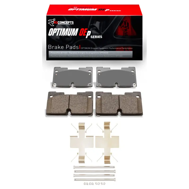 R1 2019-2025 Cadillac Escalade Front R1 Optimum Oe Pads & Hardware Kit 1