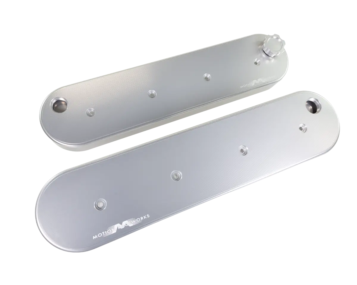 Motion Raceworks Clear Anodized Billet Ls Valve Covers 1
